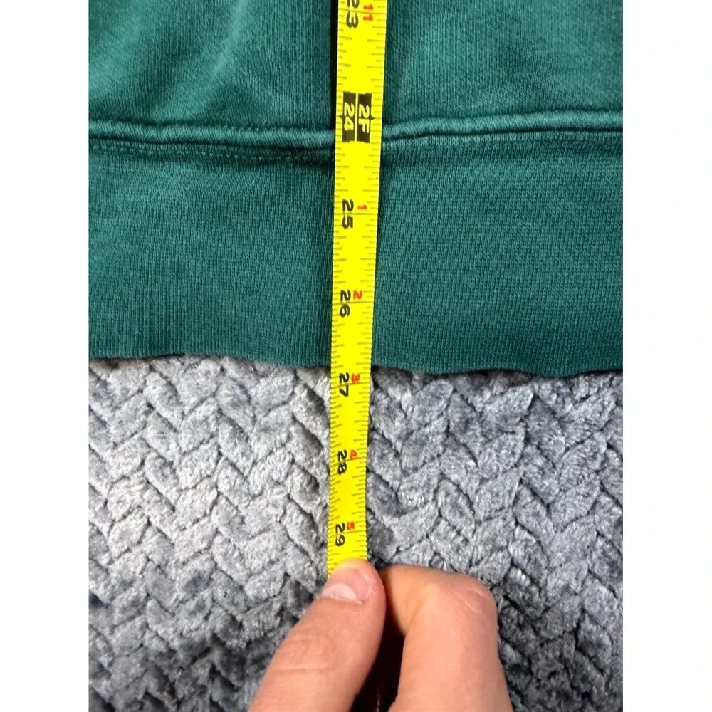 The North Face Hoodie Mens‎ XL Dark Green Cotton Lined Graphic Since Sixty Six